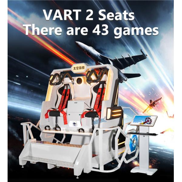 VR Indoor Playground Game 2 Players Attractions 9D Vr Virtual Reality Simulation