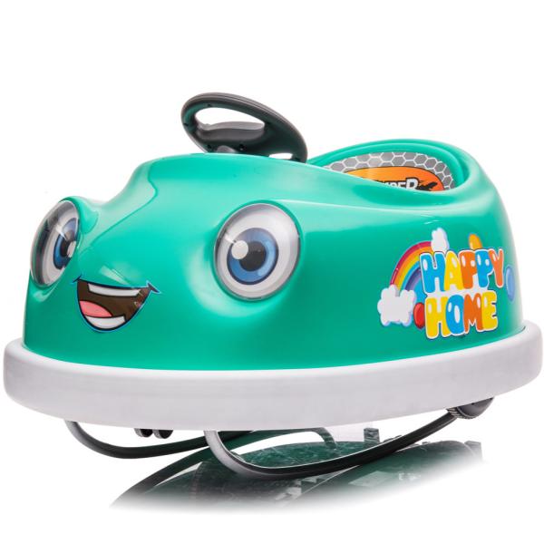 78*59*44cm Children's Electric Ride-On Bumper Car with Remote Control and Music