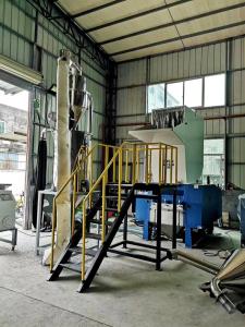 China High Speed Plastic Recycling Granulator Machine SKD-11 For Defect Cutting factory