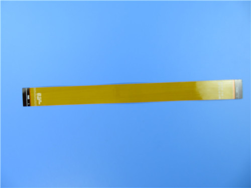 Dual Layer 0.25mm Flexible PCB Board With Polyimide Stiffener