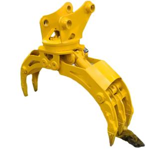 China 20ton Metal Excavator Scrap Grapple Demolition Sorting Grapple For Excavator factory
