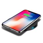 Sky Wheel 2 Coils Fast Qi Aluminium Wireless Charging Stand 15W With Led