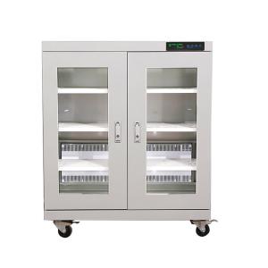 China LCD Touch Screen Electronic Dry Cabinet Temperature And Humidity Control factory