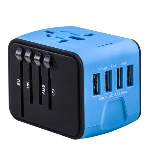 China USB AC/DC Adapter 4 USB Power Adapter Electric Plug Adapter factory