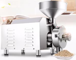 China 3kw Grain Flour Mill , 60kg/h 220V Commercial Wheat Grinding Machine factory