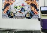 120W 30sqm/h 720*1440DPL Wall Mural Inkjet Printer