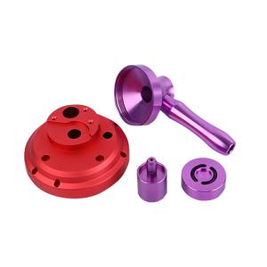 China Aluminum 6061 Cnc Machined Motorcycle Parts Cnc Electroplating factory
