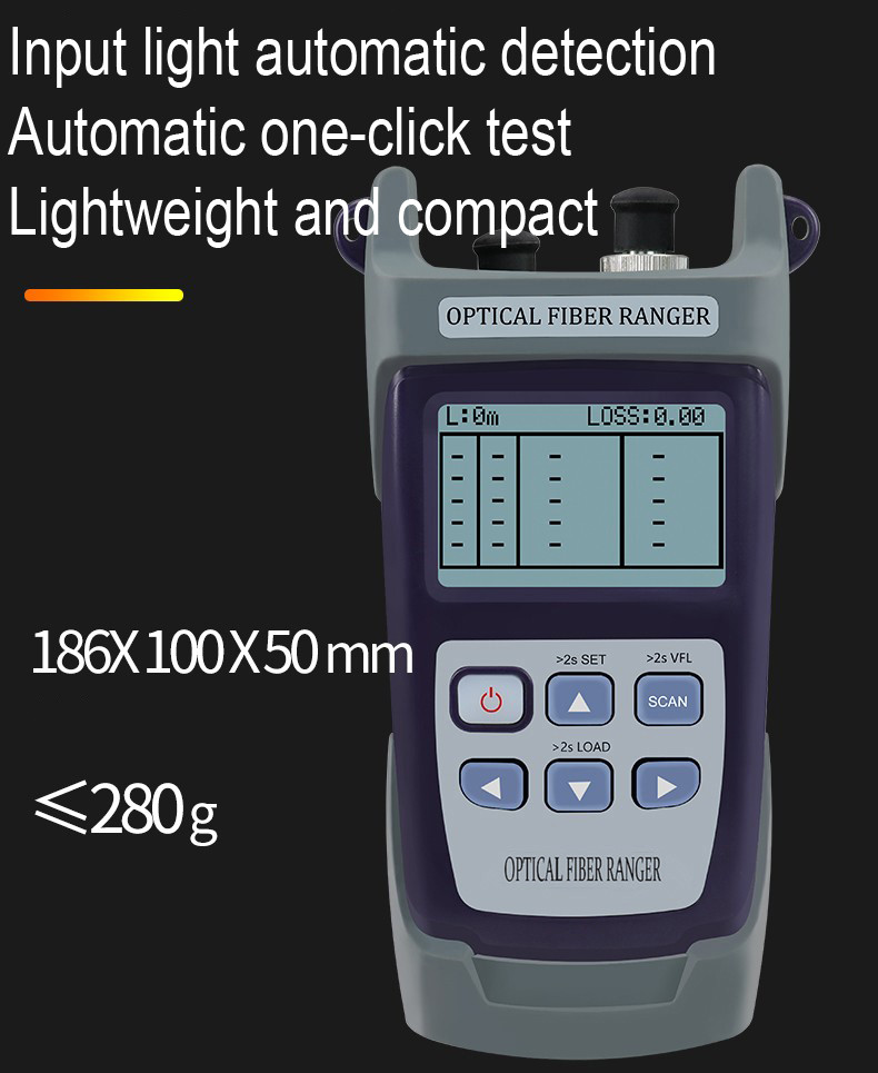 Mini OTDR SM Optical Time Domain Reflectometer VFL 1310nm 1550nm