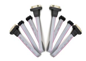 China PVC Sheath DB 9P TO IDC 10P IDC Ribbon Cable factory