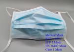 Moisture Proof Disposable Medical Mask For Men / Women Adjustable Nose Piece