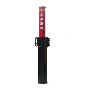 China K4 Impact Tested Automatic Telescopic Security Bollard Single Bollard 219mm±2mm Diameter factory