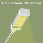12W 3Heads LED Clip Grow Light Dimmable Table Clip Lamp Full Spectrum