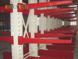 China ISO Heavy Duty Cantilever Storage Racks Steel Q235 B 1000kgs/Arm Capacity factory