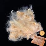 Bleached Hydrophilic Finish Soybean Protein Fiber 1.5D×38mm A Grade