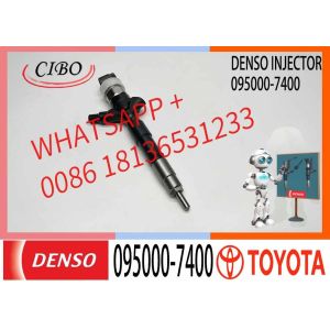 23670-30220 095000-7400 Diesel Fuel Injector for Denso Toyota Hilux 1KD/2KD-FTV
