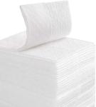 White Diamond Spunlace Cleaning Wipes , Floor Disposable Dry Dusting Cloths