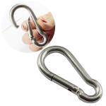 Polished Finish Aluminum Spring Buckle for Heavy Industry Climbing Equipment Kit