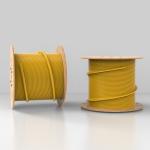 Indoor FTTH Waterproof Single Core Fiber Optic Cable GJFJV/H with and Flame