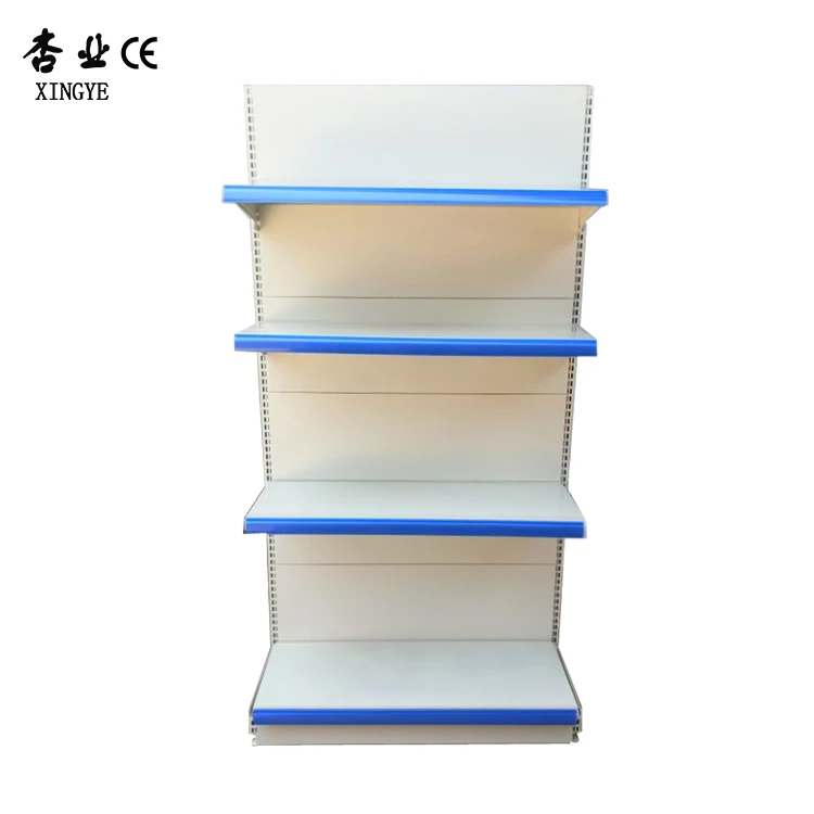 Factory custom color size metal estantes de supermercado minimarket shelves
