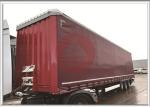 Heavy Duty Tarp Side Trailers Anti - Corrosive 6mm Middle Flange Large Open Area