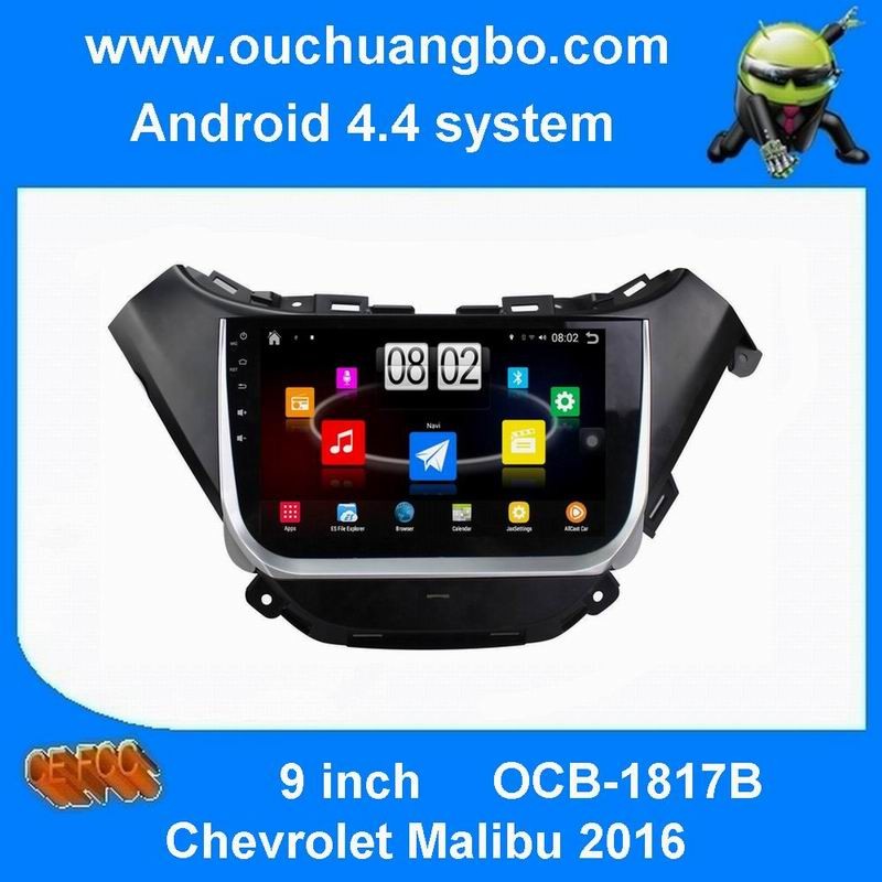 Ouchuangbo Big screen 9" Android 4.4 Headunit DVD for Chevrolet Malibu 2016 HD 1024*600 Car Navigation GPS Radio 3g wifi