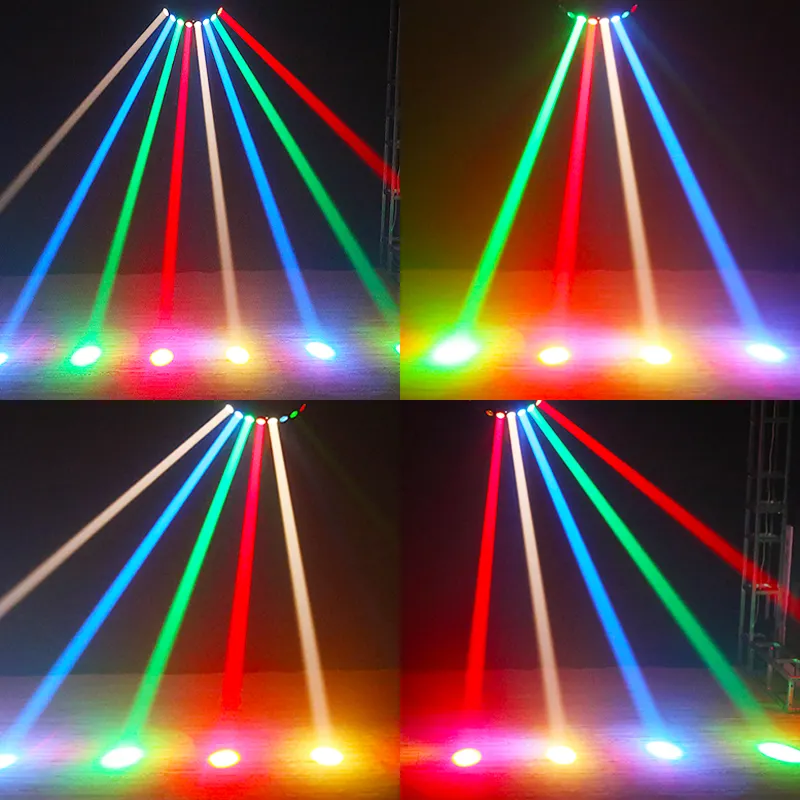 Moving Head Stage Laser Light CRI 85 With 8 Eyes RGBW Beam Bar