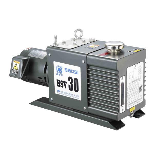 Variable Oil Level System Rotary Vane Vacuum Pump 30 CBM/H Speed Compact