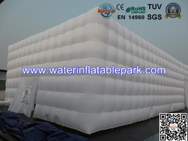 Wonderful Promotion Inflatable Cube Tent Building Oxford Fabric