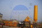 HZS35 Multi Functional Weigh Batching Plant, High Performance Central Mixing