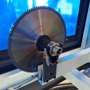China 550mm 5 Axis Curtain Wall Machine HSK 63F Aluminum Profile Machining Center factory