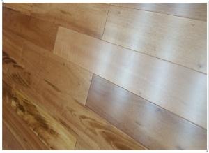 China Tigerwood HDF engineered flooring, 3-layer, UV lacquer factory