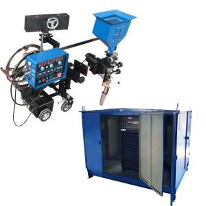 China Portable Welding Voltage 20-45V Electrode Saw Tractor for Fillet Welding on Tank Corners factory