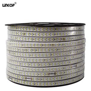 China Single Color High Voltage Flexible Led Light 100 Meters/Roll For Hotel / Shopping Mall factory