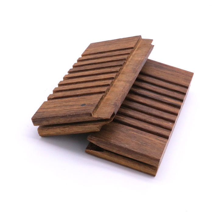 Villa Bamboo Flooring Outdoor Decking E1 Standard High Durability
