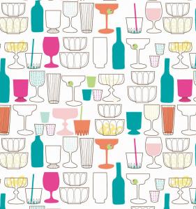 China Wine Tasting Decorative Paper Tablecloths , Wood Pulp 54x108 Tablecloth factory