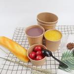 Factory Direct Paper Custom Paper cup To Go Food Container For Restaurant