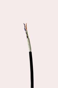 China U/UTP Plenum Cat5e Ethernet Cable 24AWG With Low Smoke FR-PVC Jacket factory