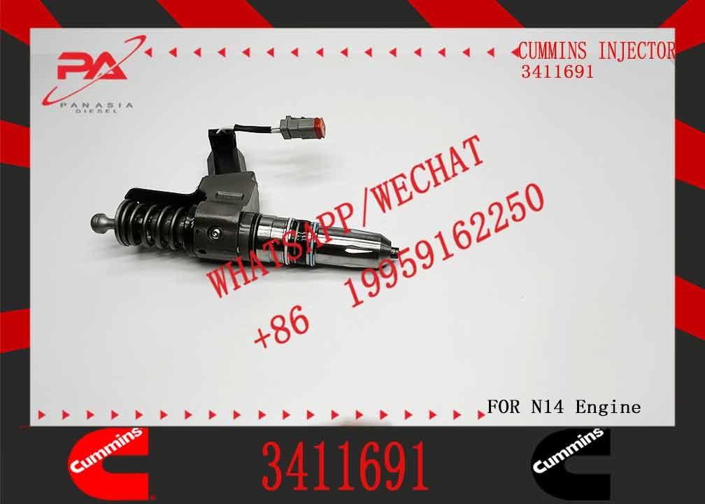 3411759 Diesel Fuel Injector N14 Common Rail Injector 3411766 3411691 3411767