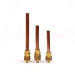 Copper Material Refrigeration Access Valve For Air Conditioner OEM ODM