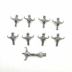 DIY Pendant Jewelry Alloy ox-head Shaped Wish Pearl Cage Pendant
