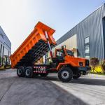 243kW Underground Mining Transport Vehicles 35 Ton Heavy Duty Articulated Truck