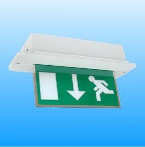 China Hanging LED emergency exit sign light with CE ROHS factory