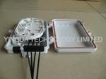 Ftth / Fttx Mini Plastic Wall Mount 4 PortS Drop Cable Fiber Optic Termination