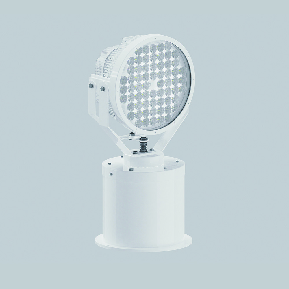 1000W Rescue Boat Searchlight , Remote Control Searchlight 12v