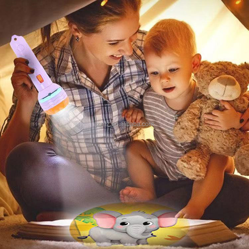 Flashlight Luminous Toy Kids Sleep Story Projector A Fun and Educational Toy for Kids