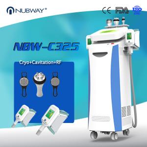 China 80% clinic used Promotion 5 handles (Crolipolisis+RF+vacuum+cavitation) CoolSculpting fat freeze machine for weight loss factory