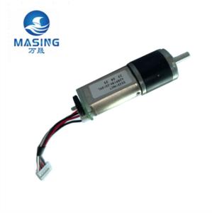 China 22mm Planetary Gearbox And Brushed Micro DC Reduction Motor 12V 24V Geared Motor With Encoder factory