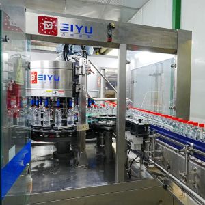 Automatic Hot Melt Glue Labeler with Self-Testing No Bottle No Label Feeding and