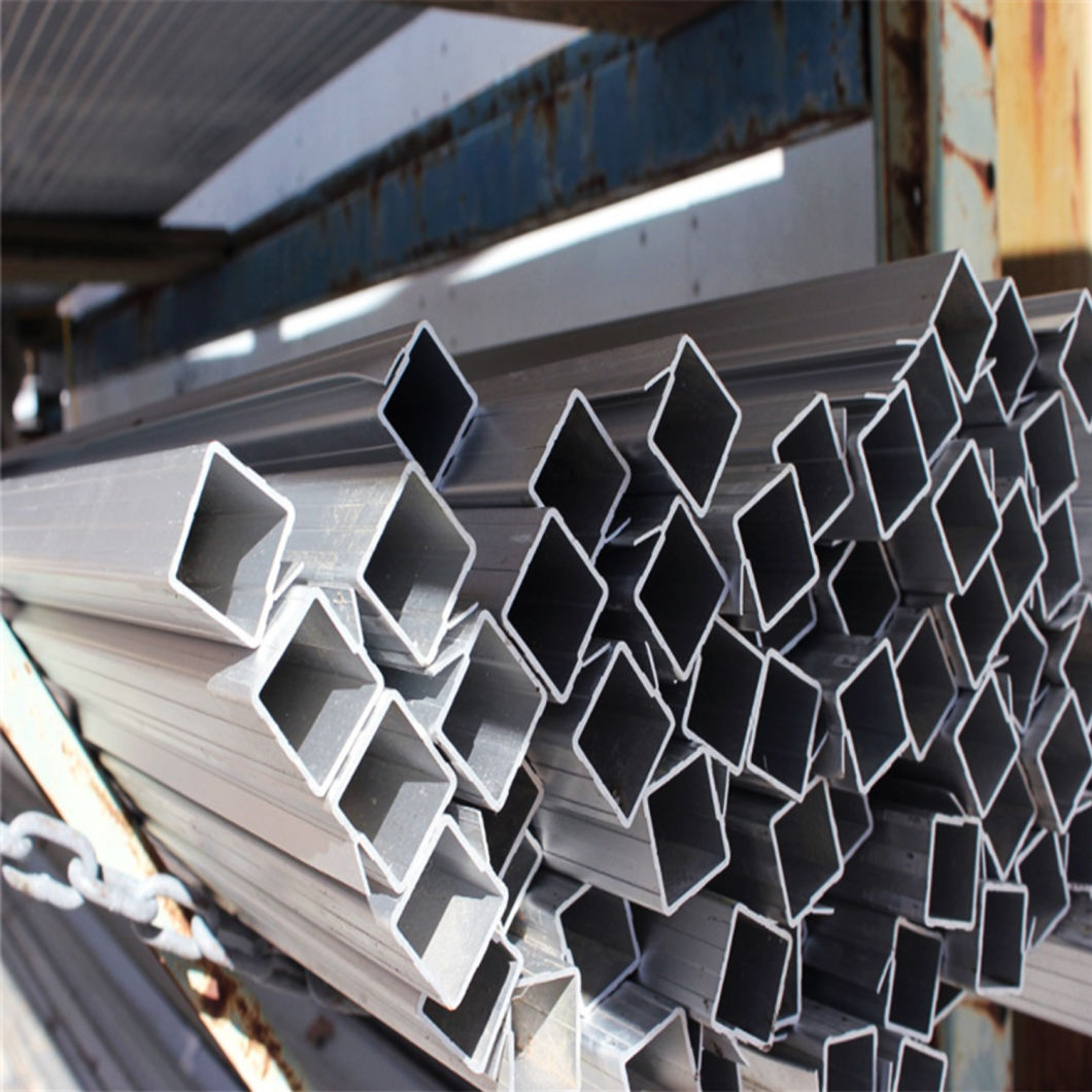 20X20 Square Hollow Aluminium Tubes Profile Aluminium Extrusion