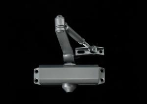 China Small Size Internal Door Closer , Silent Auto Hold Door Closer For 45kg Door factory